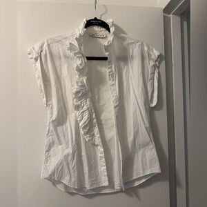Zara white button down